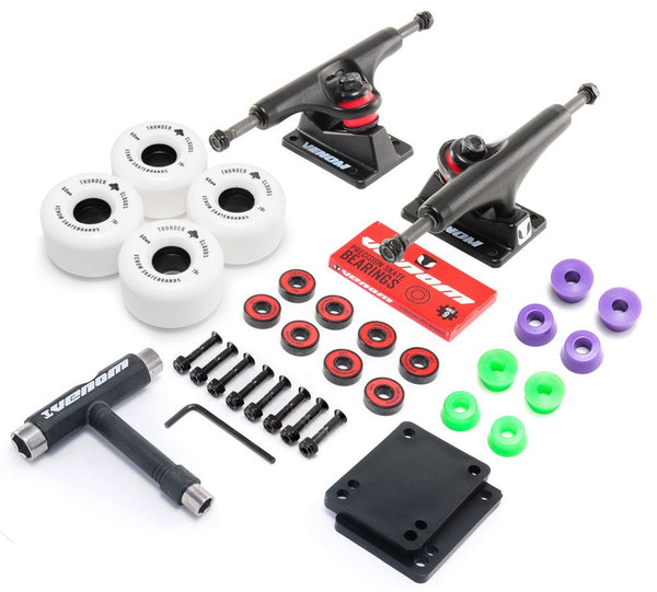 Venom Skateboards Cruiser Complete Undercarriage Kit Core 5.25