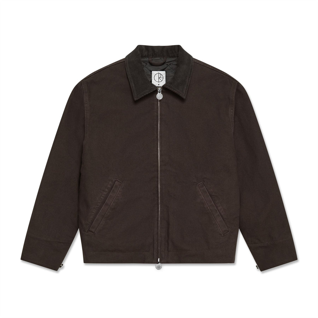 Polar Skate Co Cliff Jacket With Quilted Lining (Chocolate)