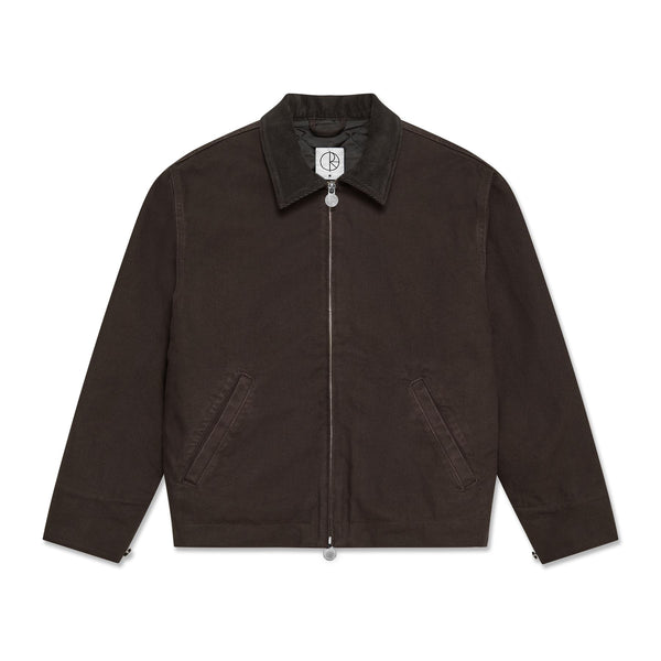 Polar Skate Co Cliff Jacket With Quilted Lining (Chocolate)