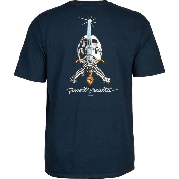 Powell-Peralta Skull and Sword Tee Navy
