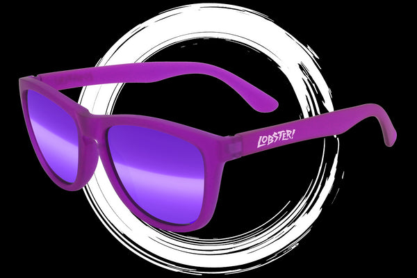 Lobster Eyewear Arnold Schwarzenipper - Purple - Skatewarehouse.co.uk