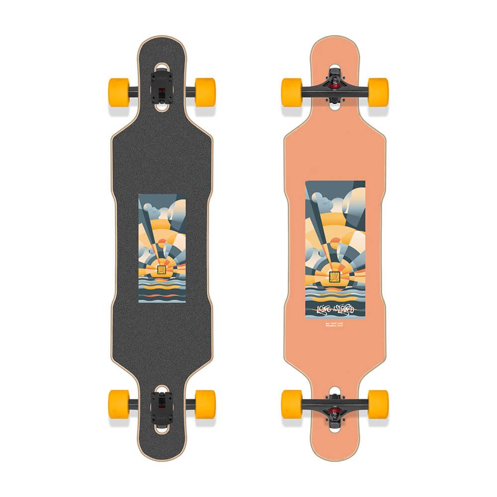 Long Island Soil 41.65"x9.95" Drop Long Island Complete Longboard - 42.0" - Skatewarehouse.co.uk