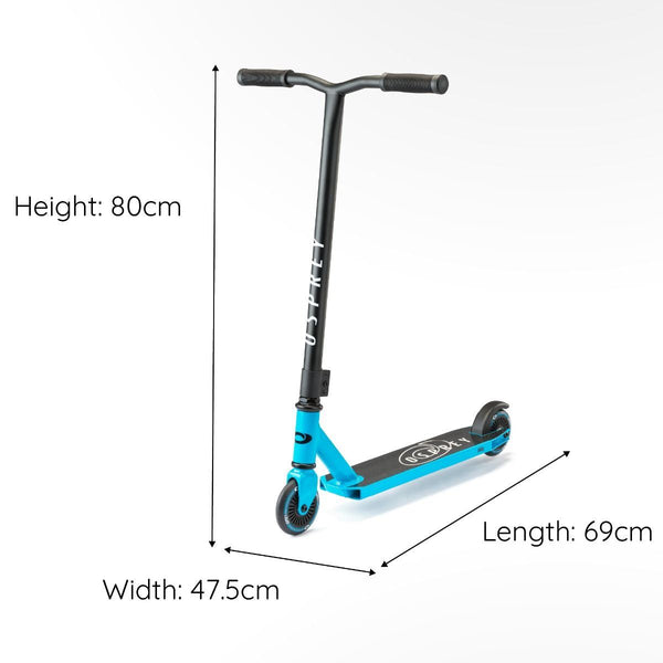 Osprey Bomb Stunt Scooter - Blue - Skatewarehouse.co.uk