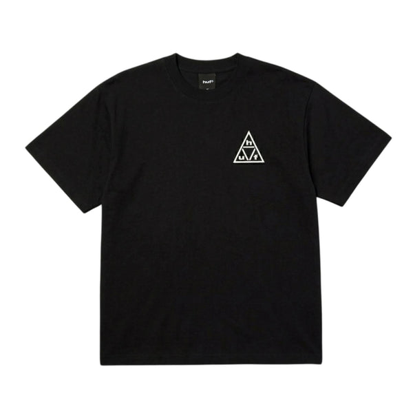 Triple Triangle SS Tee (Black / White)