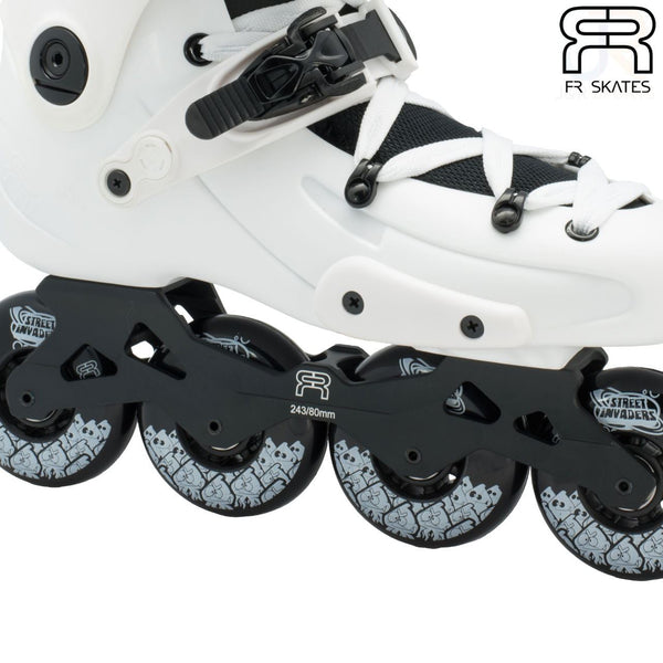 Fr Skates Fr1 80 White Inline Skates - Skatewarehouse.co.uk