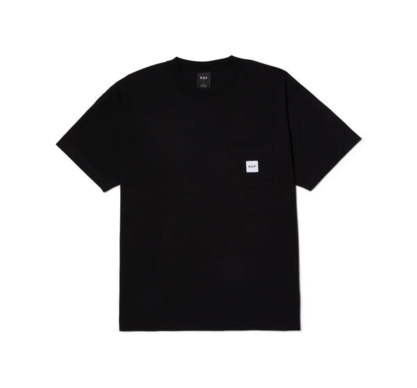 Huf Set Box Logo S / S Pocket Tee (Black) - S