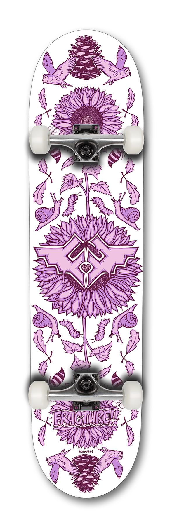 Fracture Adswarm 2 (The Golden Ratio) Complete Skateboard - 7.75