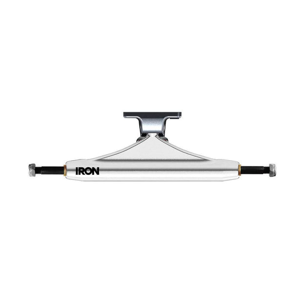 Iron 159mm High White Skateboard Trucks (Pair)