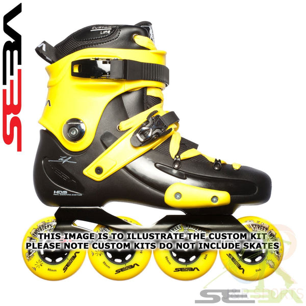 Seba FR Custom Kit Yellow - Size 5 - 8