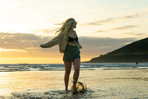 Luma Polzeath Recycled Sunglasses - Brown - Skatewarehouse.co.uk