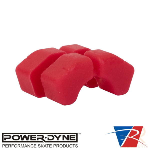 Powerdyne Arius Plate Split Cushion (8) - Red 92a Truck Bushings