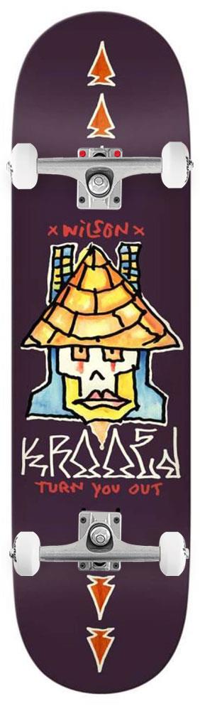 Krooked Wilson Turn Out x Venom Custom Complete Skateboard - 8.38