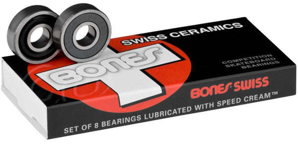 Bones Swiss Bearings Swiss Ceramics 608 - Skatewarehouse.co.uk
