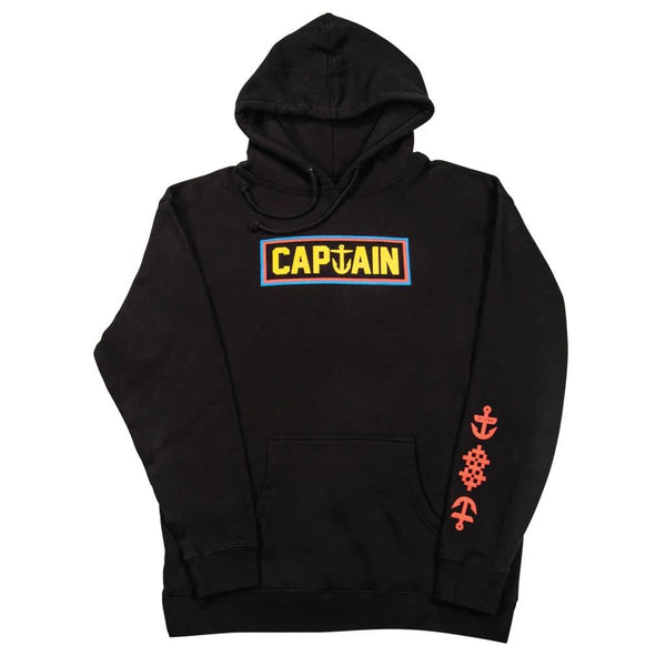 Captain Fin Co - Naval Pullover Fleece - Black