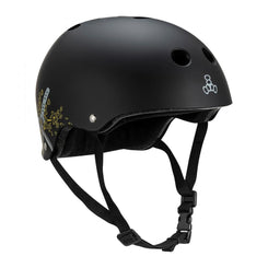 Triple Eight Helmet Certified Sweatsaver Sky Brown - Black
