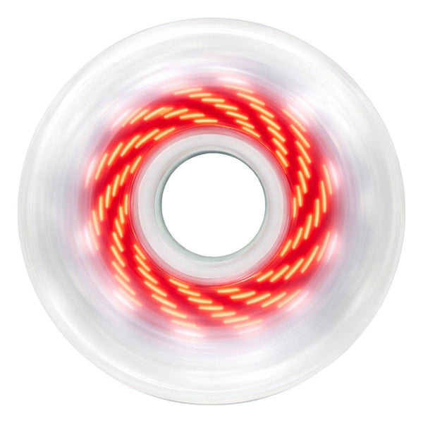 Luminous Pixel LED Inline Wheel - Clear / Vortex - 80mm / 85a (Set of 4)