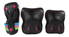 SFR Essentials Triple Pad Set - Disco - Skatewarehouse.co.uk