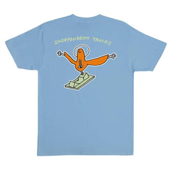 Independent T-Shirt Gonz Hanger T-Shirt - Blue - Skatewarehouse.co.uk