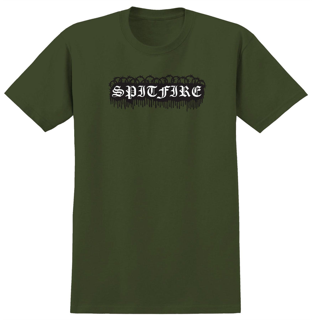 Old E Barbed Tee (Military Green)