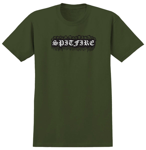Old E Barbed Tee (Military Green)