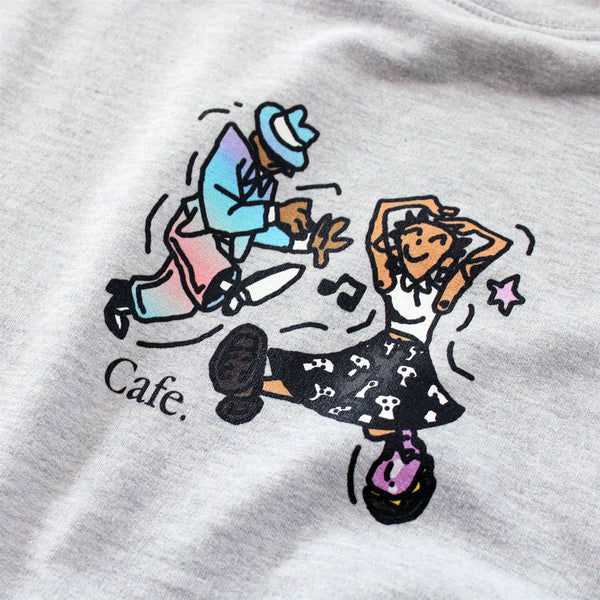 Skateboard Cafe Dancing Crew (Heather Grey) - M