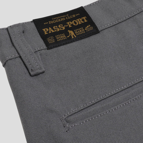 Pass~Port Digger Club Pant (Steel) R38 - UK 30