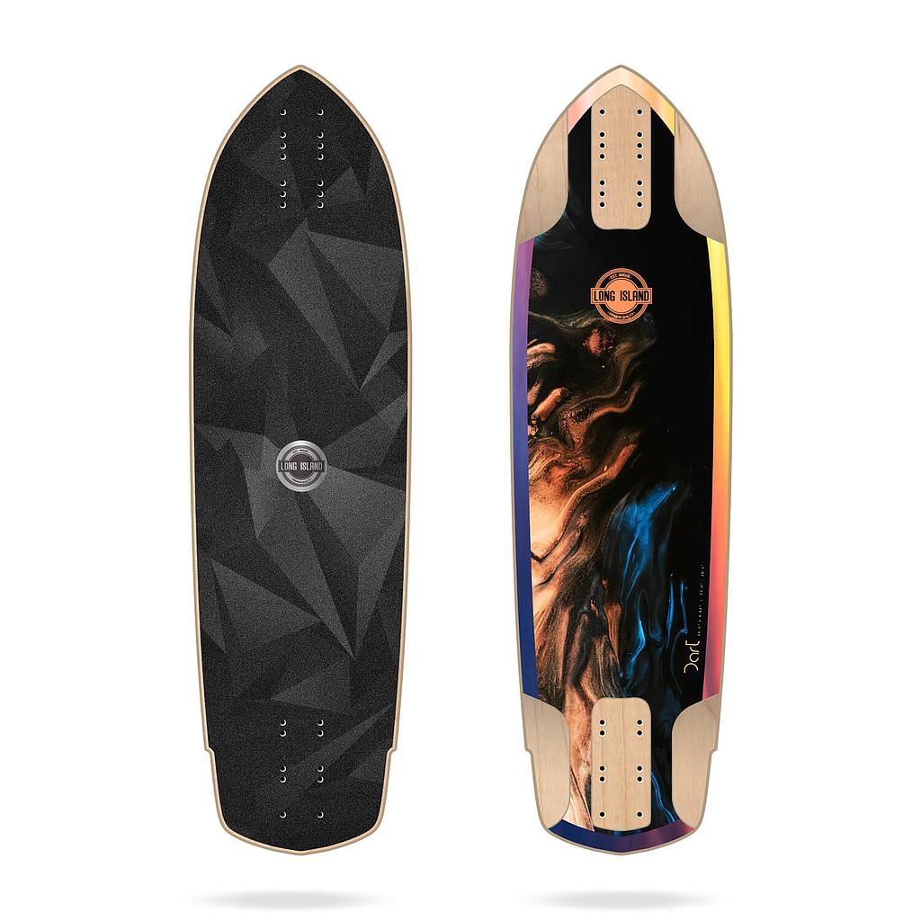 Long Island Dart 35.5"x9.85" Long Island Longboard Skateboard Deck - 35.0" - Skatewarehouse.co.uk