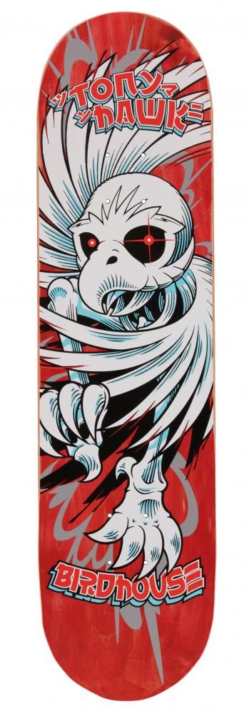 Birdhouse Pro Hawk Spiral Skateboard Deck - 8.0