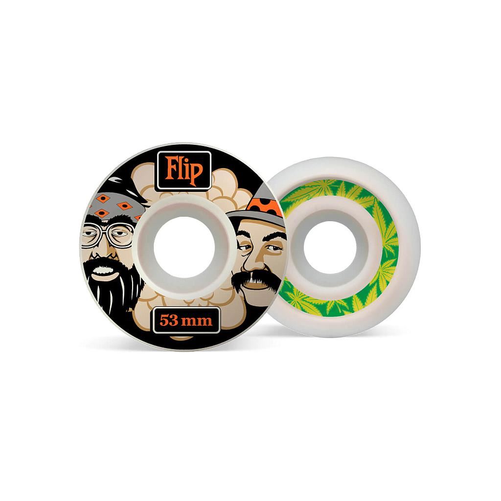 Cutback Cheech & Chong 99a Flip Pack Skateboard Wheels - 53mm