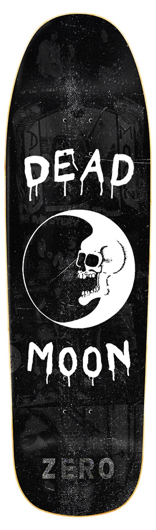 Zero x Dead Moon Skateboard Skateboard Deck - 9.5