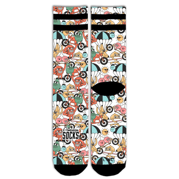 American Socks Fruit Parade - Mid High Socks