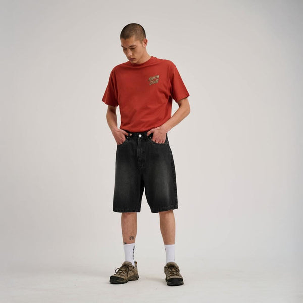 Santa Cruz Shorts Big Shorts - Washed Black - Skatewarehouse.co.uk