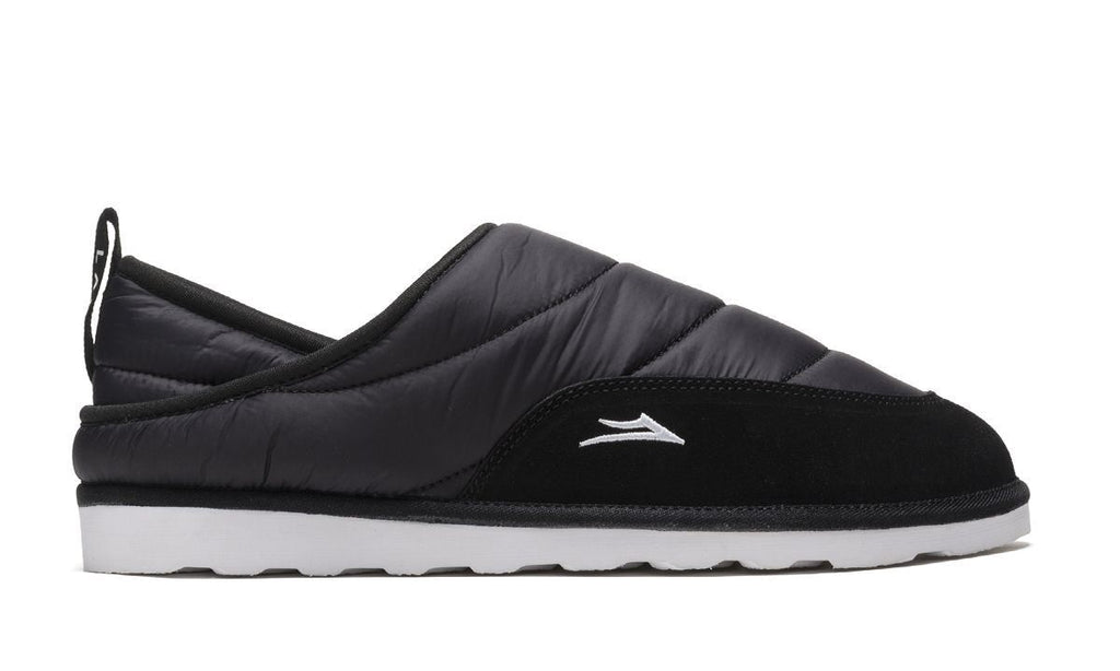 Lakai Owen Slippers Polyester Shoes - Black/White