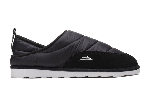 Lakai Owen Slippers Polyester Shoes - Black/White