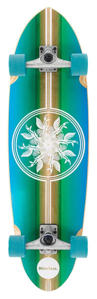 Mindless Wake Surf Skate 35" x 10" Complete Surfskate Cruiser -