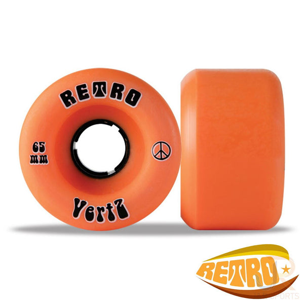 Retro - Park Vertz - Orange Plus - 65/96A - Set 4 - Skatewarehouse.co.uk