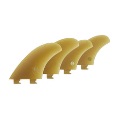 Captain Fin Co - Jeff McCallum Quad Raked - Medium - Green (Snap-In / FCS II) - M
