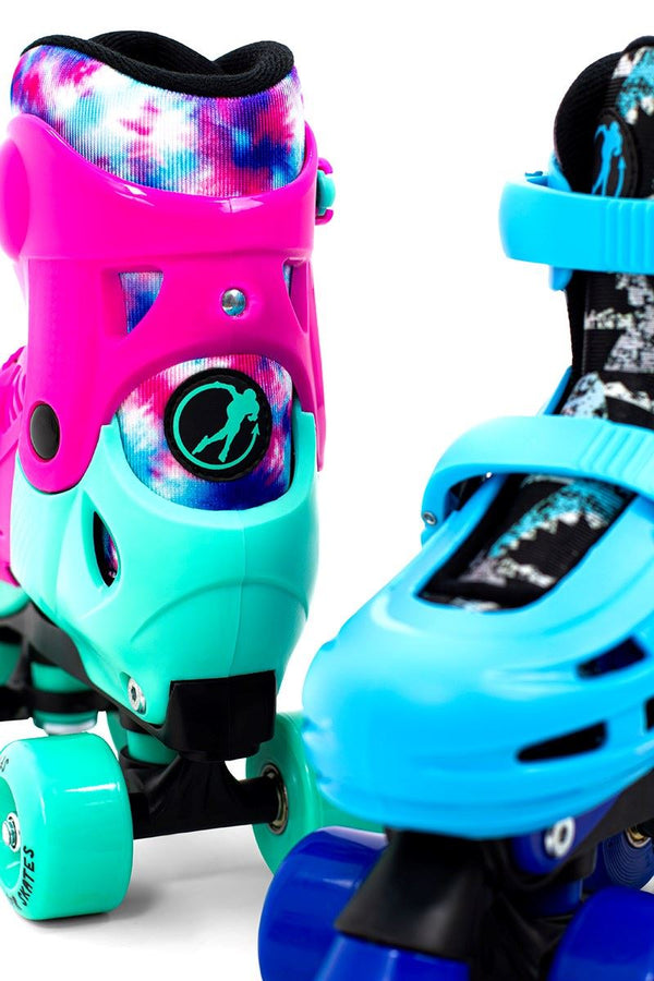 SFR Hurricane IV Adjustable Quad Skates - Tie-Dye