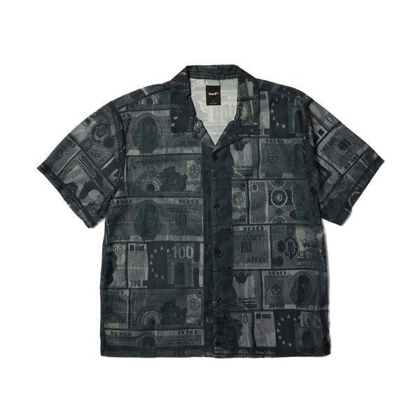 HUF Global Currency S / S Lace Shirt (Black)
