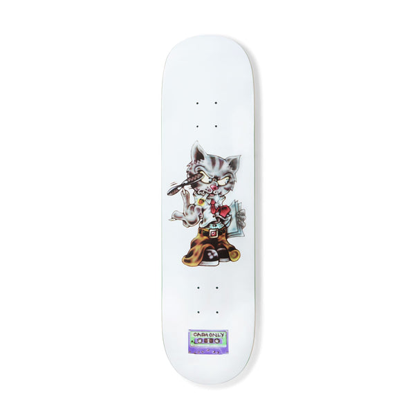 Cash Only 'Cat' Skateboard Deck - 8.38