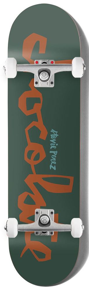 Chocolate OG Chunk W41 Stevie Perez x Venom Custom Complete Skateboard - 8.375