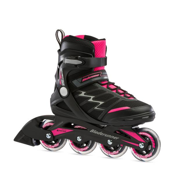 Rollerblade BR ADVANTAGE PRO XT W Blk/Pnk Inline Recreational Skate - Skatewarehouse.co.uk