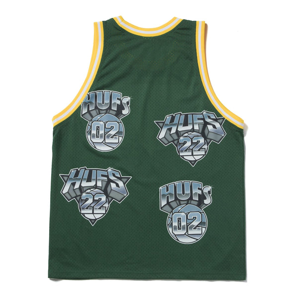 Hufs Basketball Jersey (Green) T-Shirt - S