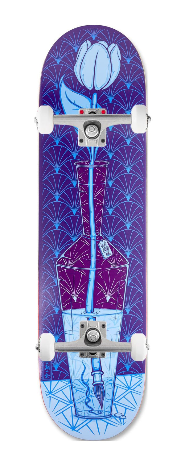 Drawing Boards Wabi-Sabi Series - Nature's Paintbrush x Venom Custom Complete Skateboard - 8.32
