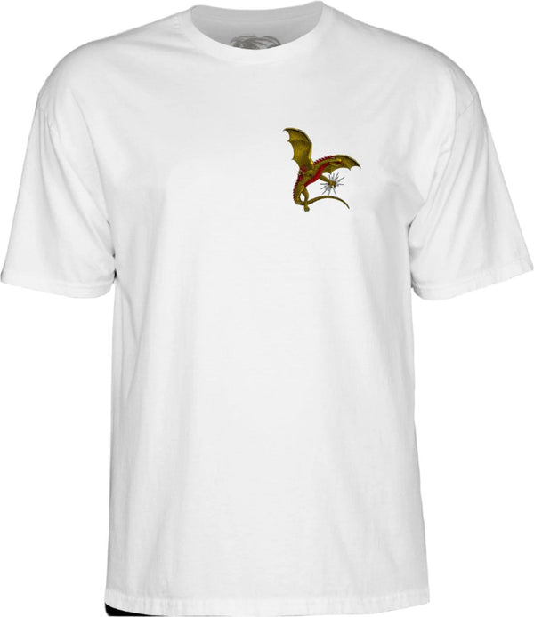 Powell-Peralta Dragons Logo Tee White
