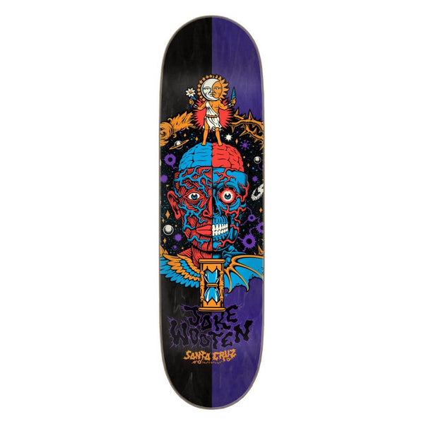 Santa Cruz VX Wooten Crest Skateboard Deck - 8.5