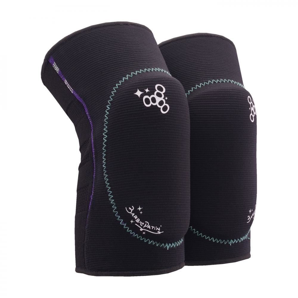 Triple Eight Pads Reversible Soft Knee Barbie - Black