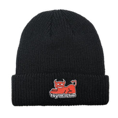 Toy Machine Devil Cat Dock Beanie Black