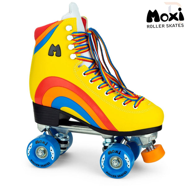 Moxi Rainbow - Sunset Yellow Quad Skates