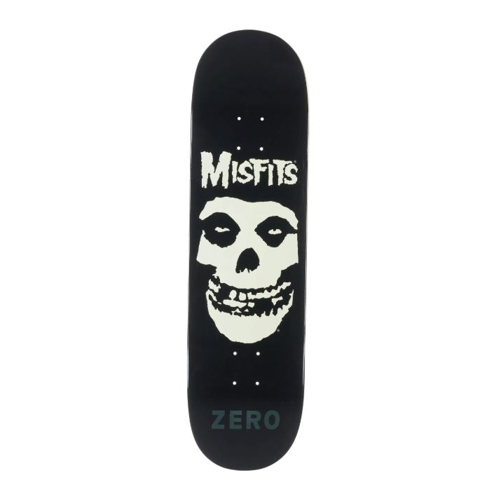 Zero Skateboard Misfits Fiend Skull GITD Skateboard Deck - 8.25" - Skatewarehouse.co.uk